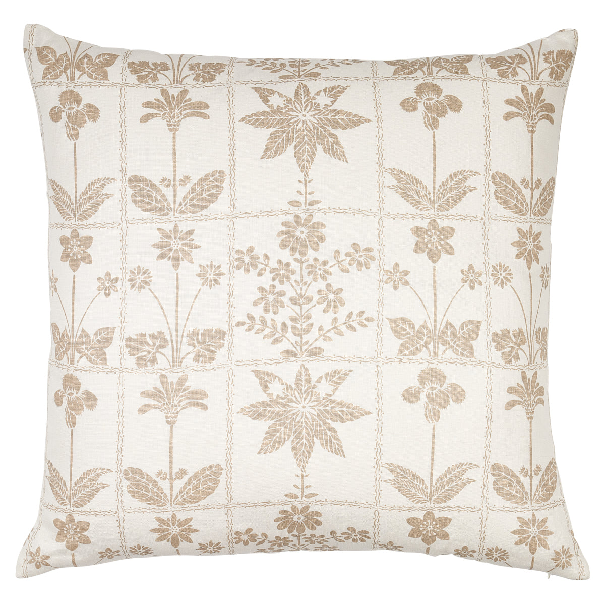 Georgia Wildflowers Pillow | Neutral