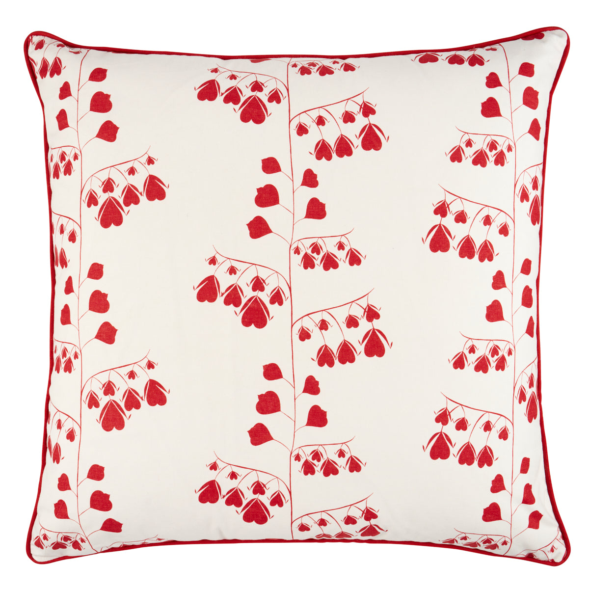 Bleeding Hearts Pillow | Red