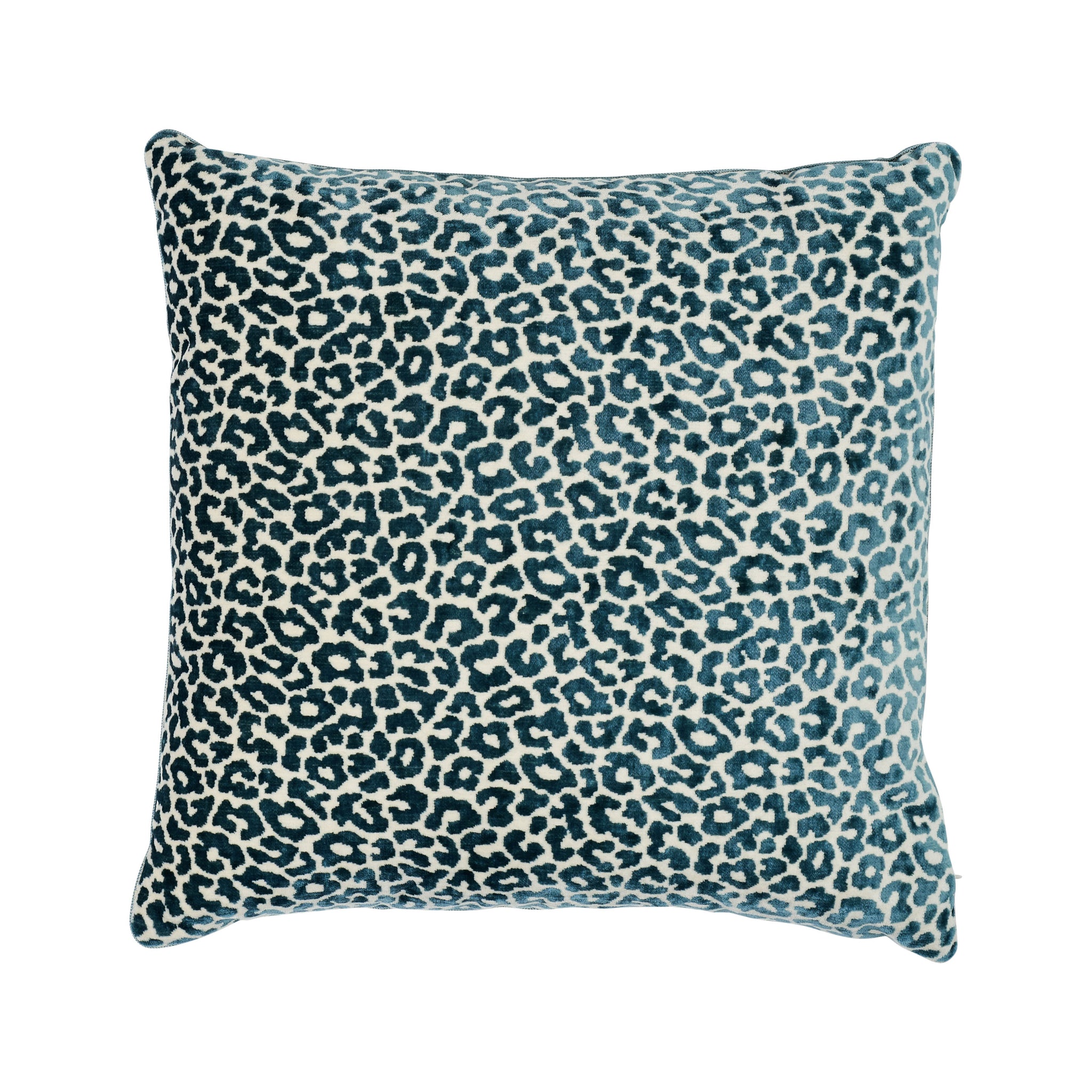 Madeleine Velvet Pillow | Cadet