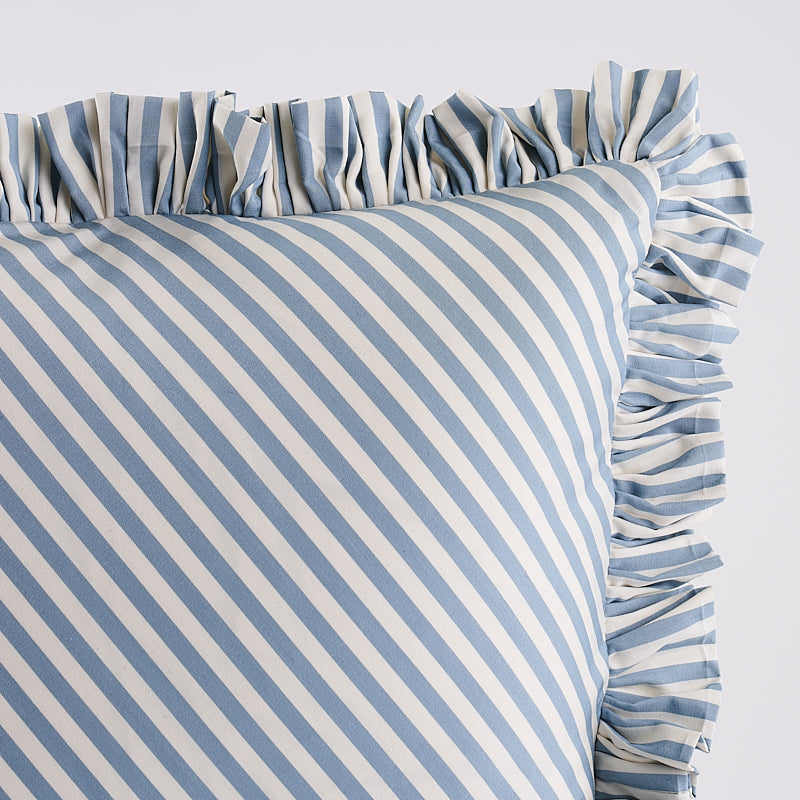 Brigitte Stripe Pillow | Sky