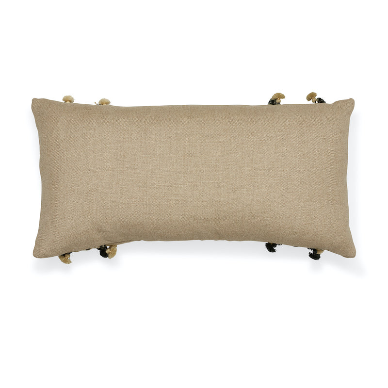 Maracana Pom Pillow | Flax