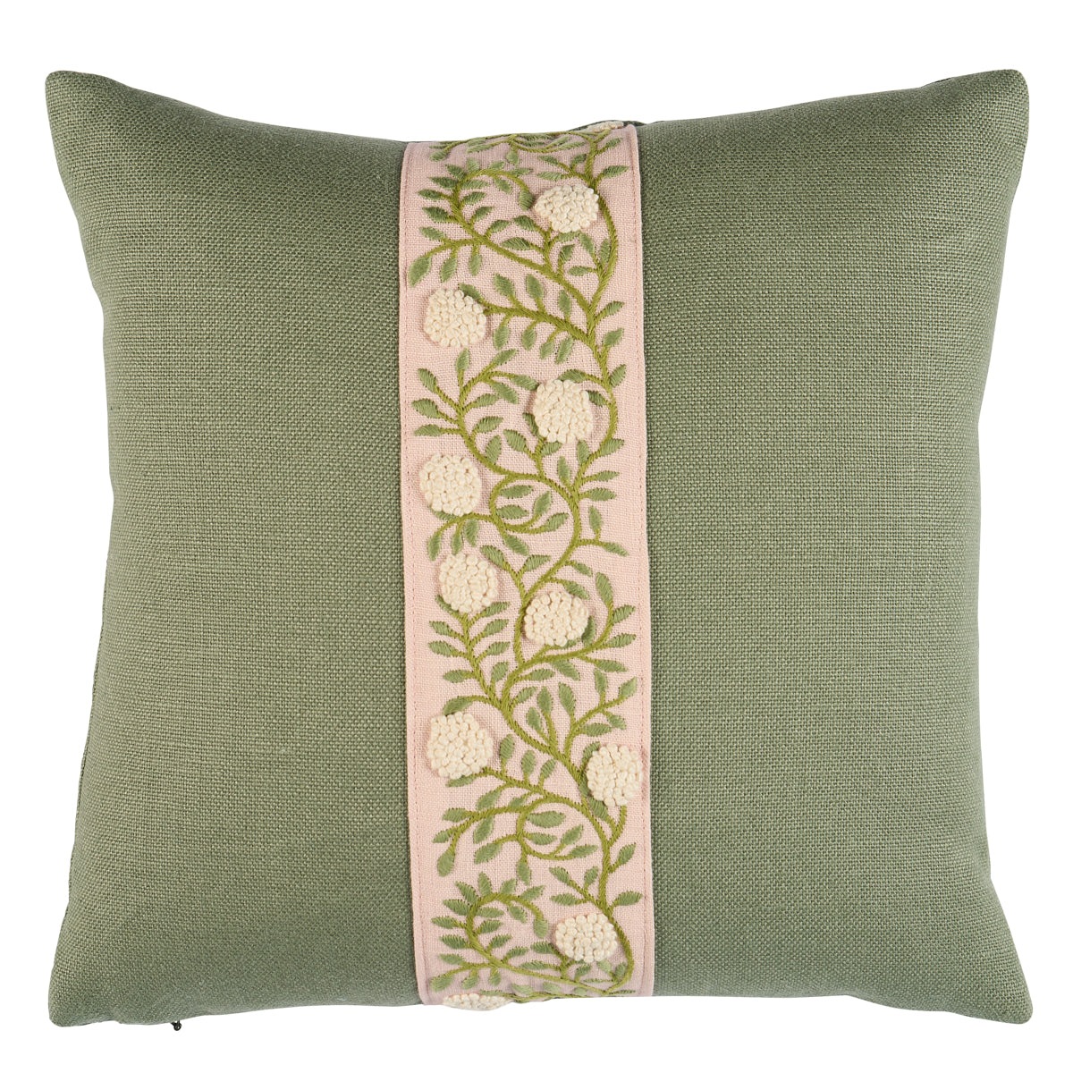 Ashoka Pillow | Leaf & Blush