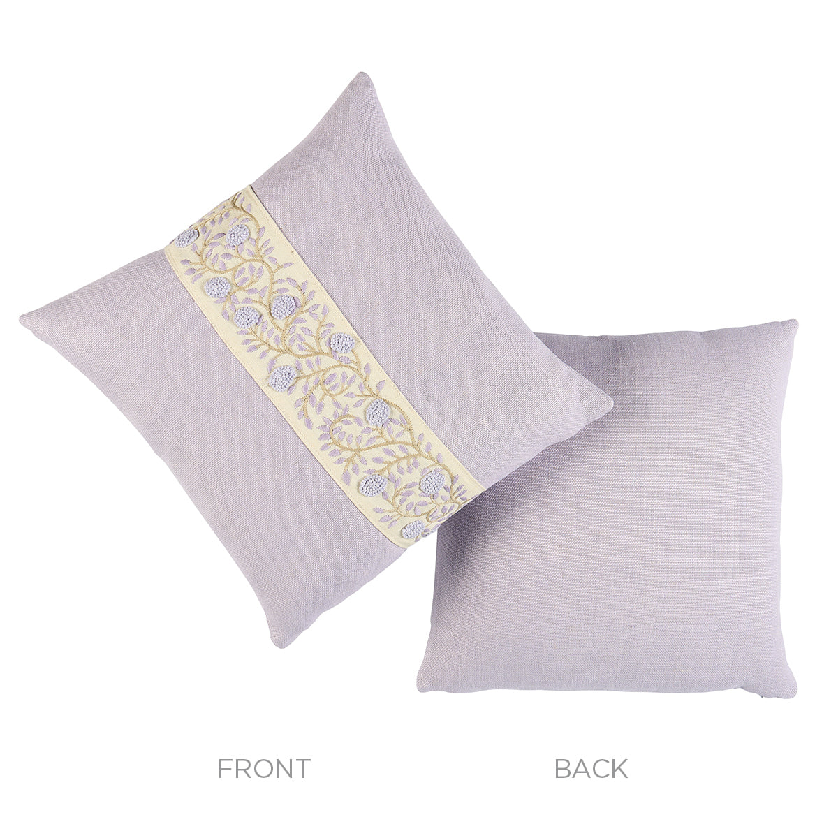 Ashoka Pillow | Lilac & Cream