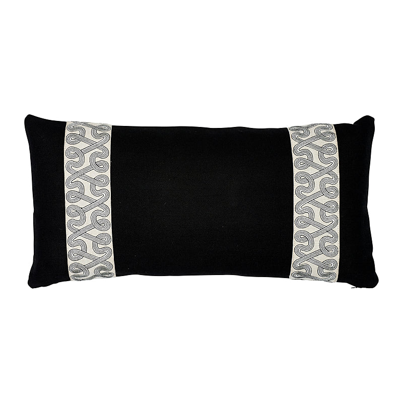 Freeform Tape Pillow | Black