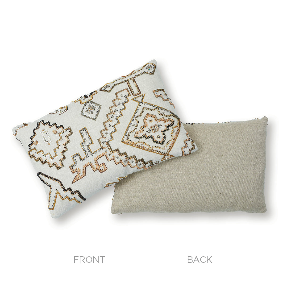 Ezma Embroidery Pillow | Neutral