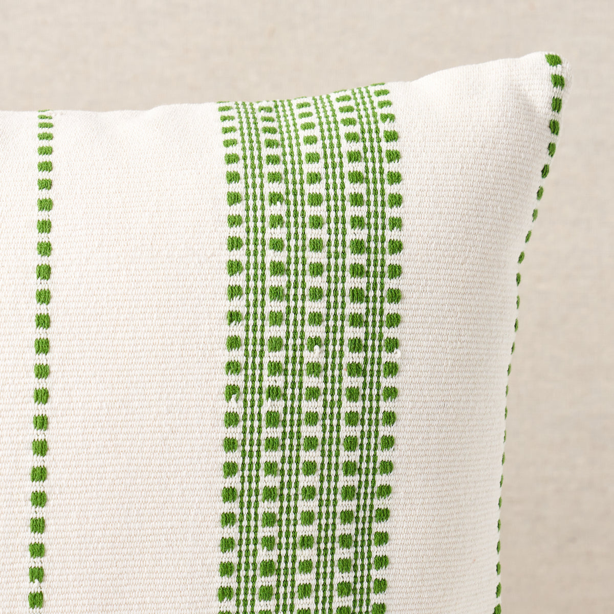 Lubeck Stripe Pillow | Green