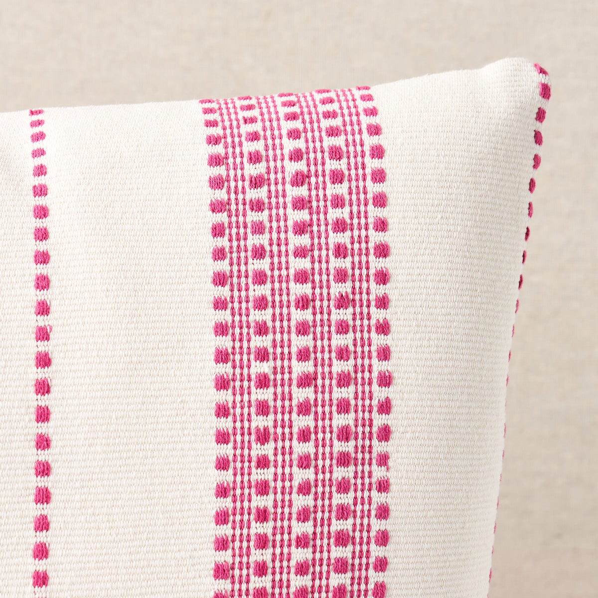 Lubeck Stripe Pillow | Pink