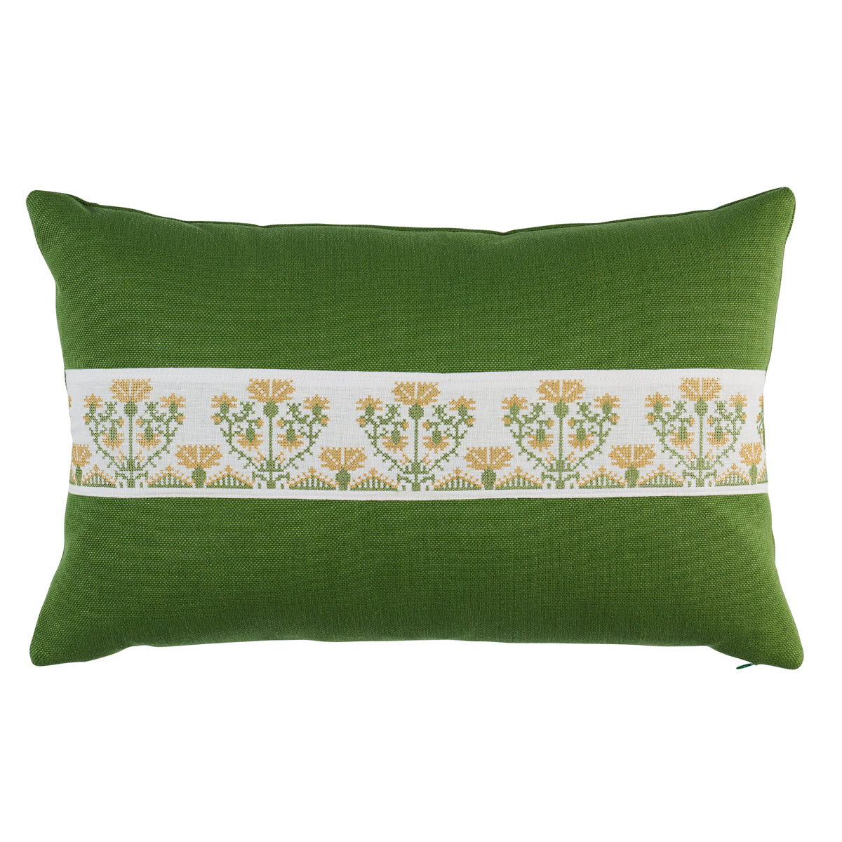 Custis Embroidery Pillow | Marigold