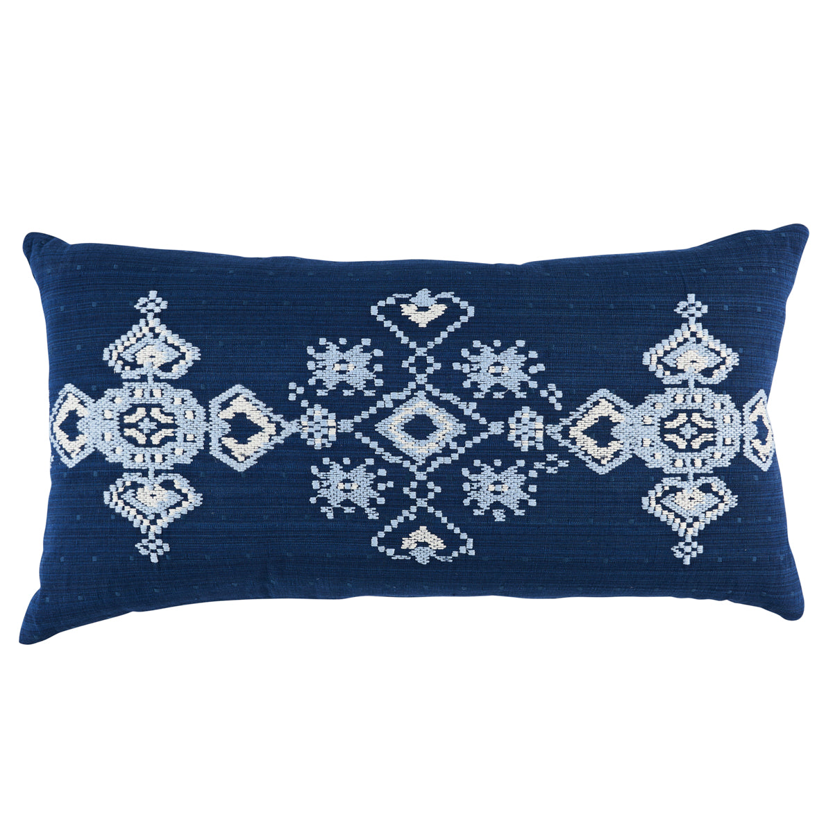 Nadira Embroidery Pillow | Indigo